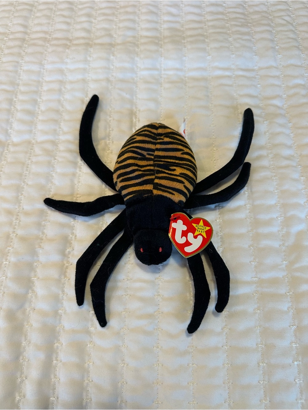 Spinner the Spider Beanie Baby